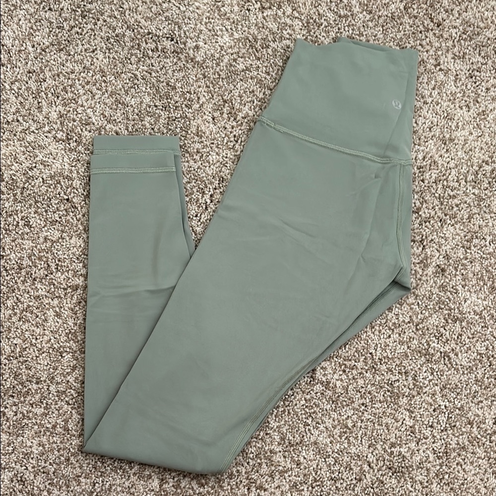Lululemon Green High-Waisted Leggings